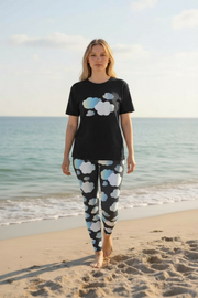 Legging pour femme "In the mood for clouds" noir