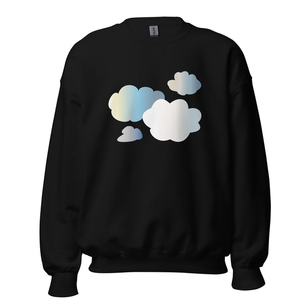 Sweat Unisexe à Col Rond "In the mood for clouds"