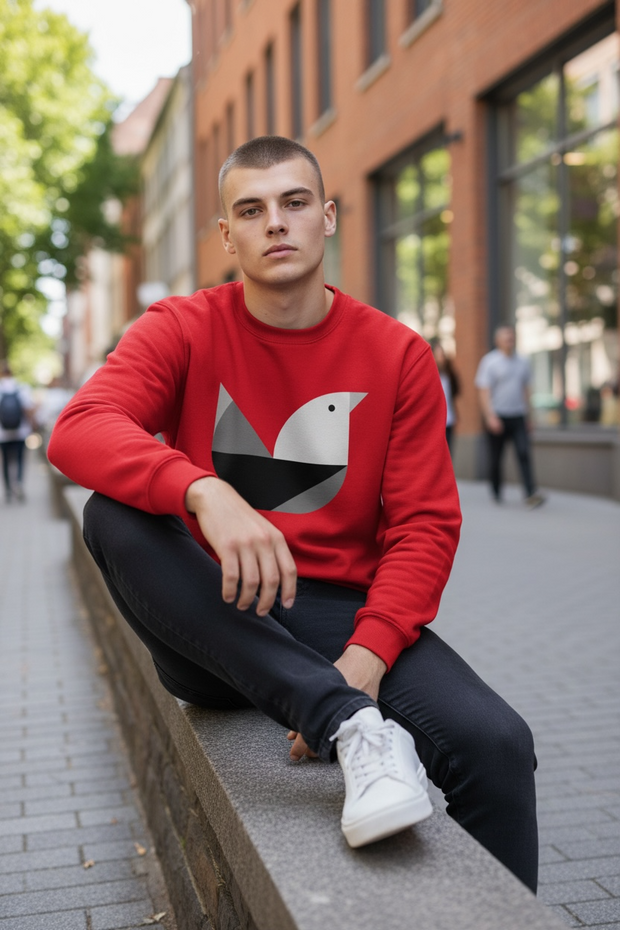 Sweat Unisexe à Col Rond "Fly like a bird"