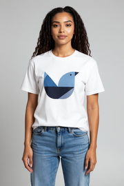 T-shirt Unisexe à Manches Courtes "Fly like a bird"