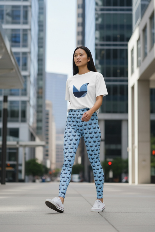 T-shirt Unisexe à Manches Courtes "Fly like a bird"