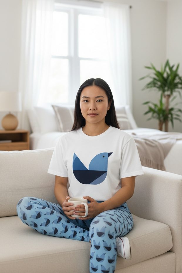 T-shirt Unisexe à Manches Courtes "Fly like a bird"