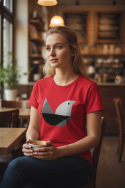 T-shirt Unisexe à Manches Courtes "Fly like a bird"